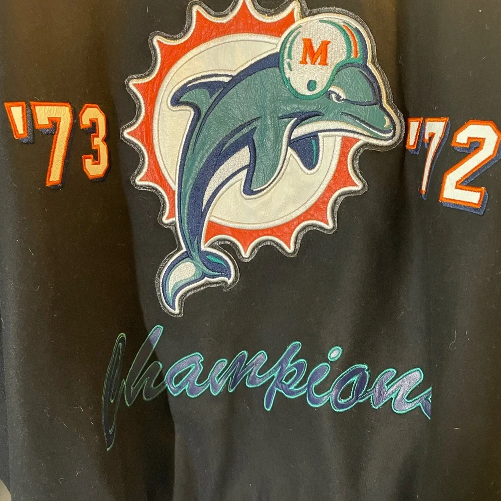 NFL Black and Blue Super Bowl Champion Jacket - Picture 2 of 13